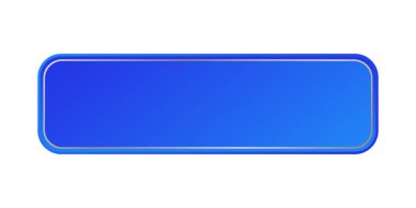 Mavi CTA düğme şablonu.