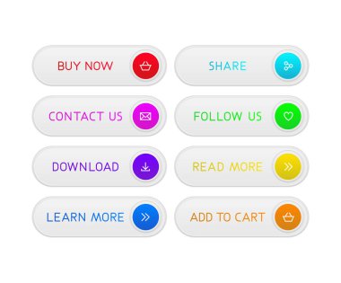 Renkli CTA düğmesi ayarlandı.