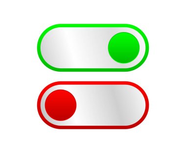 Kırmızı ve yeşil düğmeleri aç ve kapat.