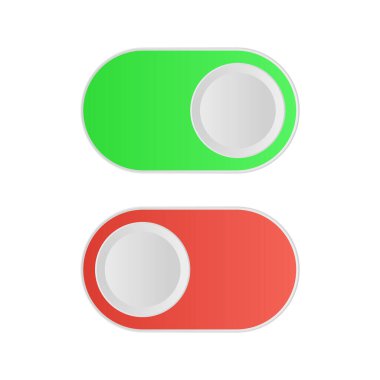 Kırmızı ve yeşil düğmeleri aç ve kapat.