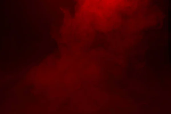Colorful Smoke Close Black Background — Stock Photo, Image