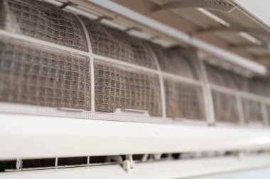 Toz ve küf kliması filtresiyle kaplıdır. Klima bakımı..