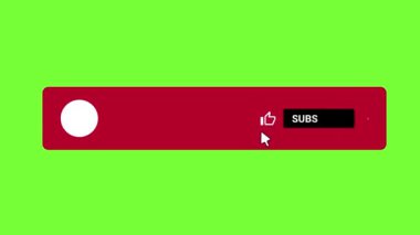 Üyelik Tuşu Yeşil Ekran Arkaplan Krom Anahtarı