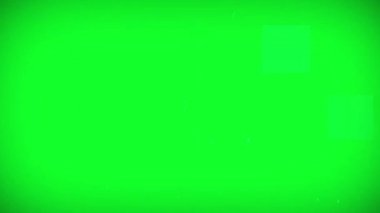 Eski Film Belgeseli Toz Kazı Çapraz Canlandırma Yeşil Ekran Arkaplanı