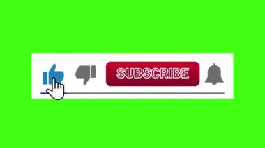 Basit Üye Düğmesi Yeşil Ekran