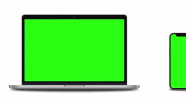 Akıllı telefon ve Laptop Kamera Çerçevesine Kaydırma Yeşil Ekran