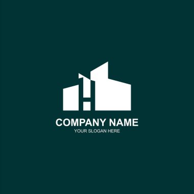 company logo h initial icon with creative vector illustration clipart