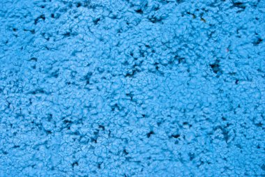 Mavi bir grunge doku arka planı. Mavi beton duvar yüzeyi. Mavi arkaplan.