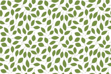 Yeşil yapraklar pürüzsüz desen bırakır. Yaprak arkaplan. Yeşil yapraklı, pürüzsüz bir arka plan.. 