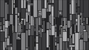 Soyut gri geometrik bir arkaplan. Gri dikdörtgen arkaplan.