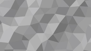 Üçgenleri olan soyut gri geometrik bir arkaplan. Gri dokuların tonları.