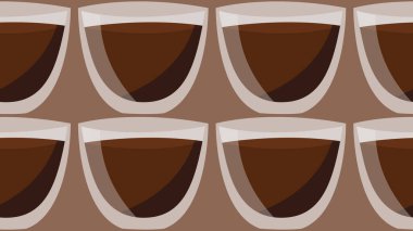 Kahve fincanları pürüzsüz. Kahve arka planı.