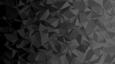 Soyut siyah geometrik bir arkaplan. Yüzeydeki pürüzlü gri doku. Gri arkaplanın gölgeleri.