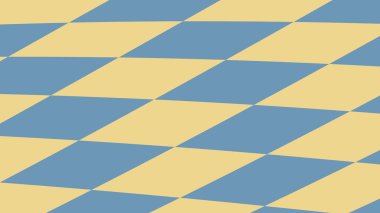 Soyut mozaik fayansların arka planı. İşaretlenmiş mavi ve sarı bir doku.