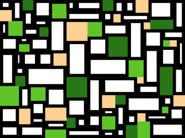 Bauhaus soyut arkaplan koyu yeşil kareler