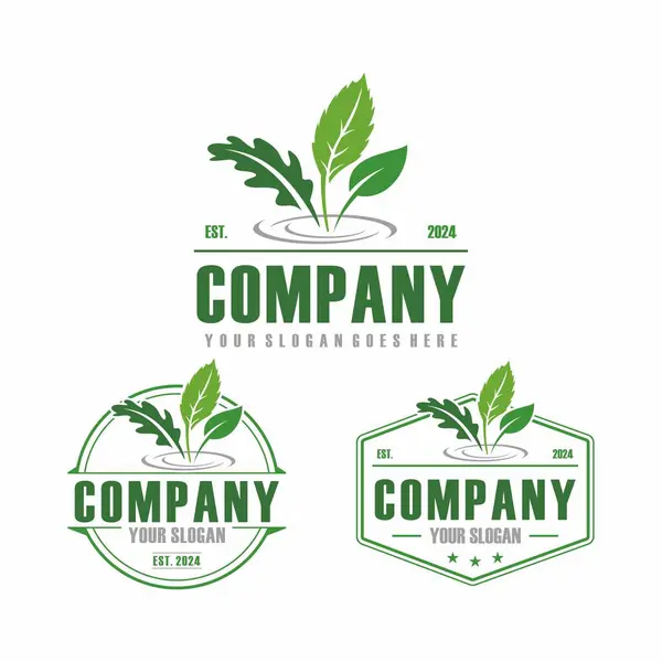 Hidrofonik logo, doğa bahçesi logosu.