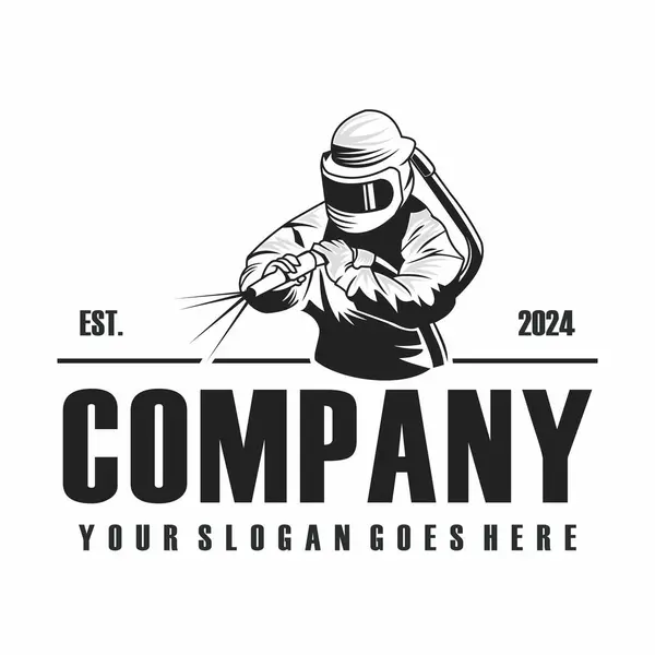 San patlama logosu, kum püskürtme logosu