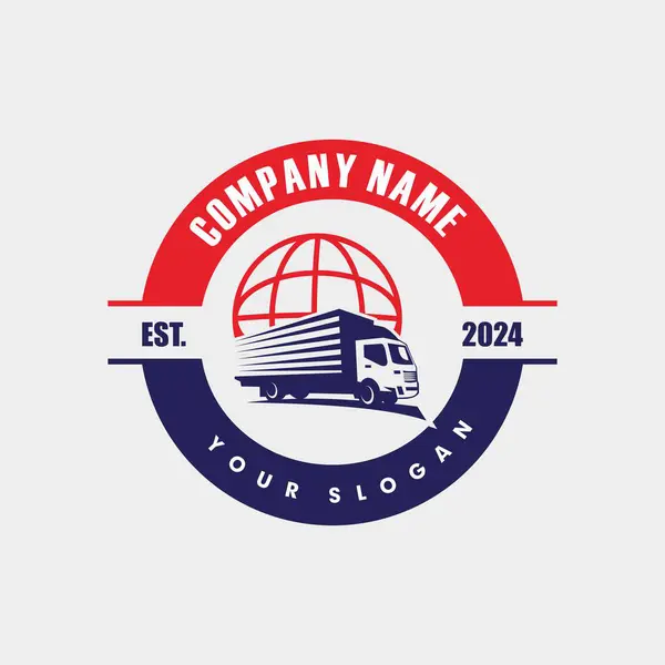 kamyon teslimat logosu, lojistik logo