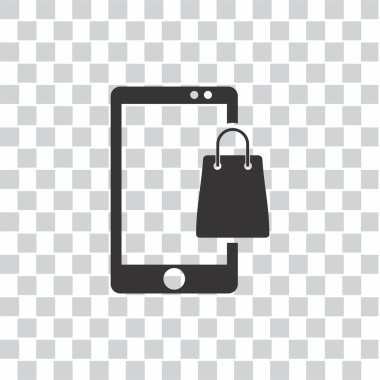 online shop icon , mobile store icon