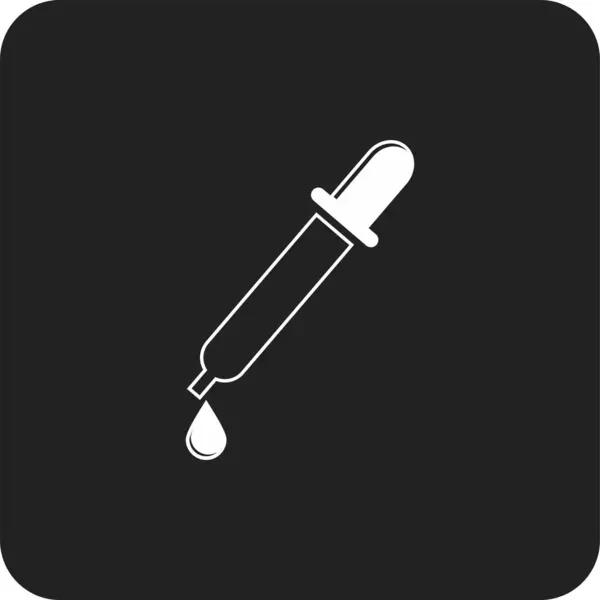 pipette simgesi, laboratuvar simgesi vektörü