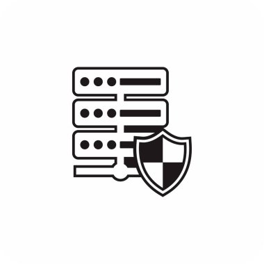 Güvenli sunucu simgesi, veritabanı simgesi