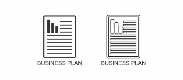 iş planı simgesi, strateji simgesi