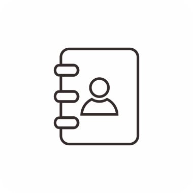 iletişim simgesi, telefon rehberi simgesi