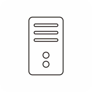 İşlemci simgesi, işlemci simgesi vektörü