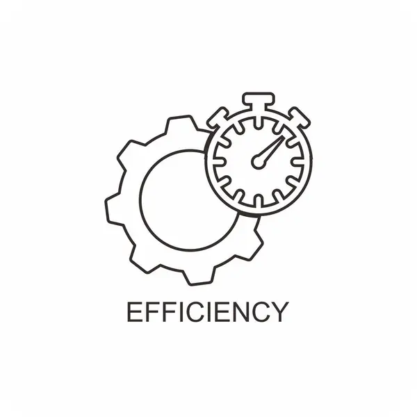 verimlilik simgesi, yönetim simgesi vektörü