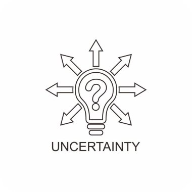 belirsizlik simgesi, iş simgesi vektörü