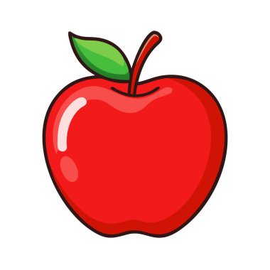 Basit çizgi film stili sulu sarı muz vektör çizimi düz simge