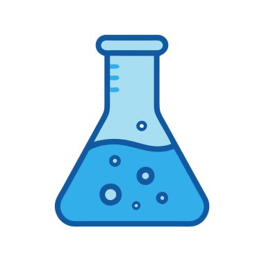 Basit bir uçak vektörü beher kabının temiz ve minimal stil düz resim çizimi.