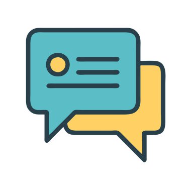 Basit bir düzlem vektörü, bir yorumun temiz ve minimal biçim düz ikon illüstrasyonundaki bir yorumu.