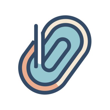 Bir atacın basit uçak vektör klipsi temiz ve minimal stil düz resim.