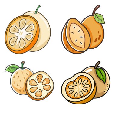 Markalaşma, menüler ve reklamlarda profesyonel ve yaratıcı kullanım için ideal olan yüksek kaliteli, çok yönlü gıda meyve paketi kavramı.