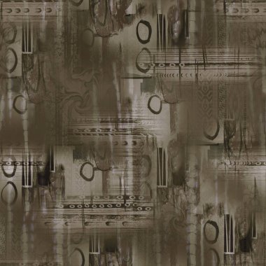 süslü, dikişsiz çiçek desenli yeni dijital baskı tekstil tasarımı