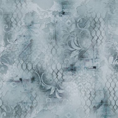 tekstil dijital baskı dikişsiz desen tasarımı ve doku arkaplanı