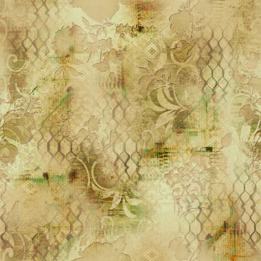 tekstil dijital baskı dikişsiz desen tasarımı ve doku arkaplanı