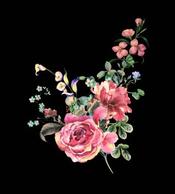 arkaplan ve sari tasarımı için çiçek izin tasarımı