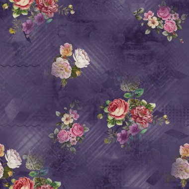 güzel çiçek izin tasarımı baskı ve arkaplan tasarımı