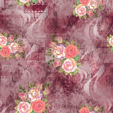 soyut desen tasarımı ve çiçek alımı 