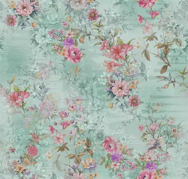 Çiçeksiz çiçek tasarımı baskısı