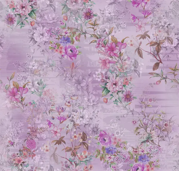 Çiçeksiz çiçek tasarımı baskısı