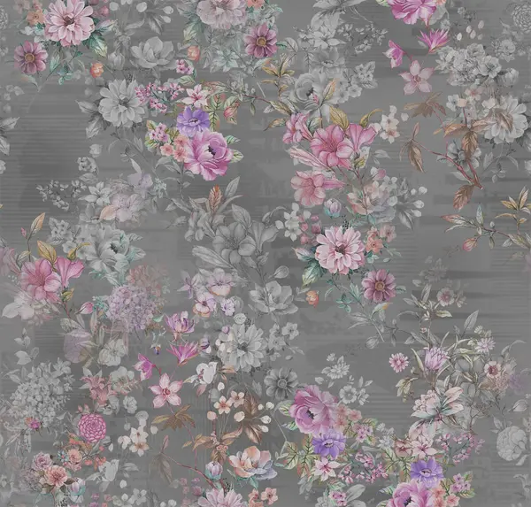 Çiçeksiz çiçek tasarımı baskısı