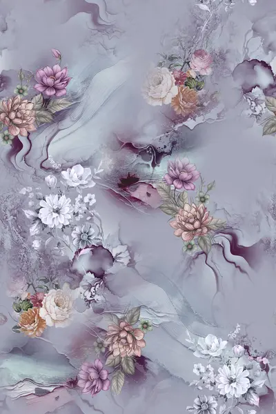 arkaplan ve sari tasarımı için çiçek izin tasarımı