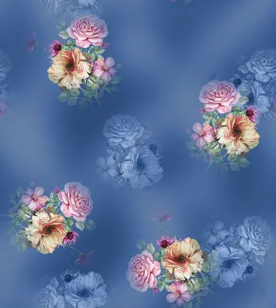 arkaplan ve sari tasarımı için çiçek izin tasarımı