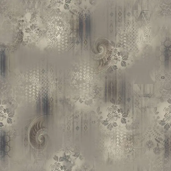 çiçek izin desen desen baskı tasarımı