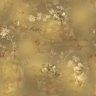 arkaplan desenli çiçek açma izni