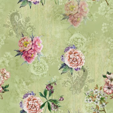 güzel çiçek izin tasarımı baskı ve arkaplan tasarımı