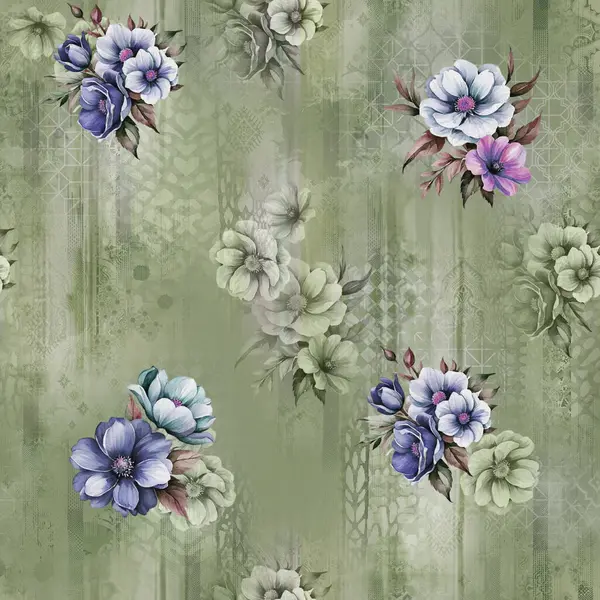 arkaplan desenli çiçek açma izni